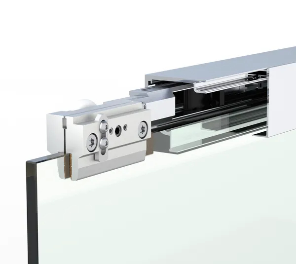 MasterTrack® ST sliding door set recess shower